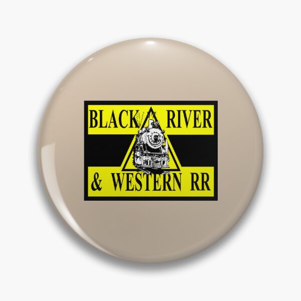 Item preview, Shelly's Train Store - Black River & Western RR est. 1961, Vintage & Classic Train Logos, Rail & Railroad Logos, train stickers, magnets, t-shirts, posters & much more.  designed and sold by MoreEZUSA-Here.