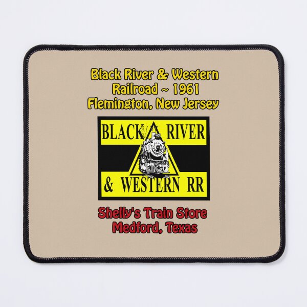 Item preview, Shelly's Train Store - Black River & Western RR est. 1961, Vintage & Classic Train Logos, Rail & Railroad Logos, train stickers, magnets, t-shirts, posters & much more. designed and sold by MoreEZUSA-Here.