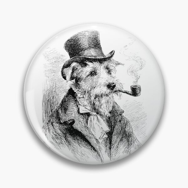 Item preview, The Smoking Gentleman designed and sold by Retro Type.