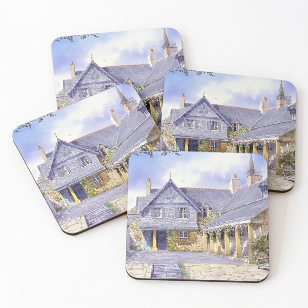 Item preview, Guildhall Totnes(Watercolour +AI) designed and sold by artsmeow.