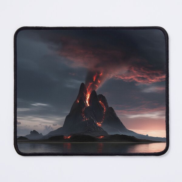 Item preview, Exoplanet Volcano designed and sold by grimdank-ai-art.