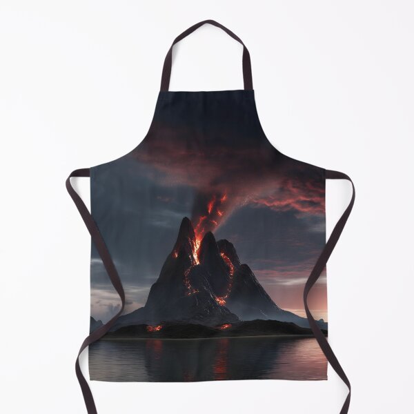 Item preview, Exoplanet Volcano designed and sold by grimdank-ai-art.