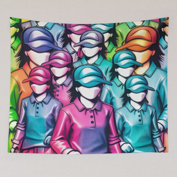 Item preview, Colourful street life designed and sold by Glenbobagins.