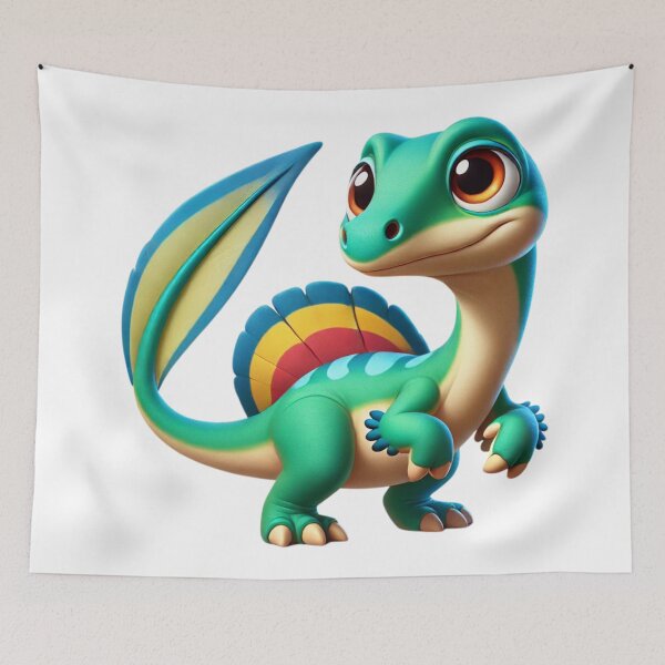 Item preview, Adorable Suchomimus Dinosaur designed and sold by Sillytoe.