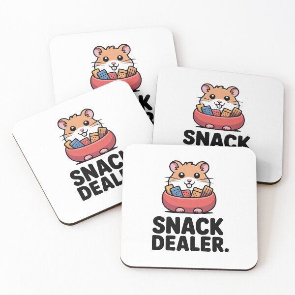 Item preview, Cute Hamster – Snack Dealer designed and sold by Subtext Design.