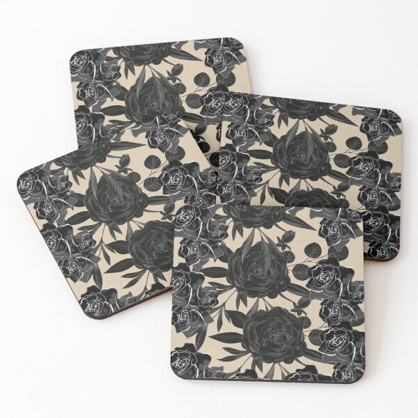 Item preview, Fantasy of Black Roses designed and sold by Esra Collection.