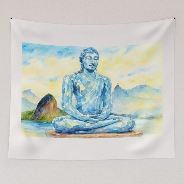 Item preview, Pop Art India Bharat Buddha In Rio#1 designed and sold by Helios Be. Lavsh.