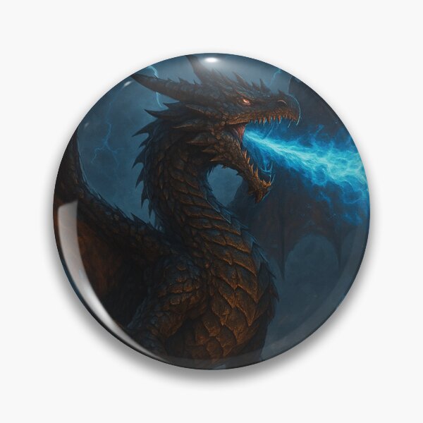 Item preview, Storm Dragon – Lord of Thunder designed and sold by BeenSavage.