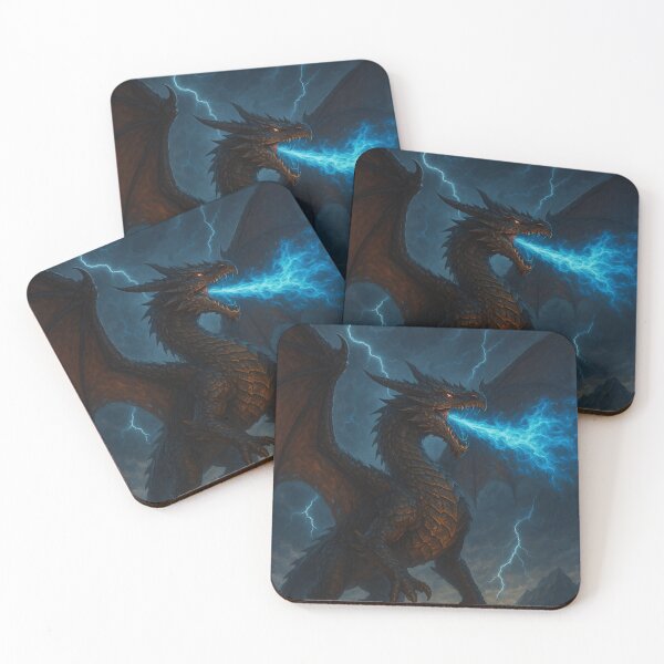 Item preview, Storm Dragon – Lord of Thunder designed and sold by BeenSavage.