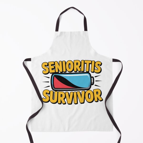 Item preview, Senioritis Survivor Funny Class Senior of 2026 Graduation designed and sold by Okada's t-shirts & accessories.