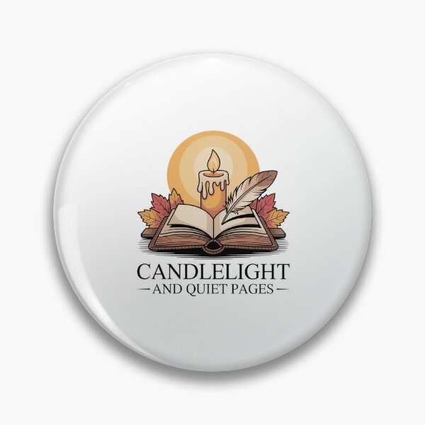 Item preview, Candlelight and Quiet Pages — Cozy Reading designed and sold by MagicWander.