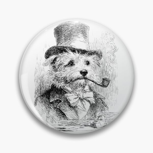 Item preview, The Smoking Hound designed and sold by Retro Type.