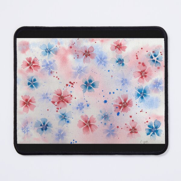 Item preview, Soft watercolor dianthus flowers designed and sold by CeeJayMay.