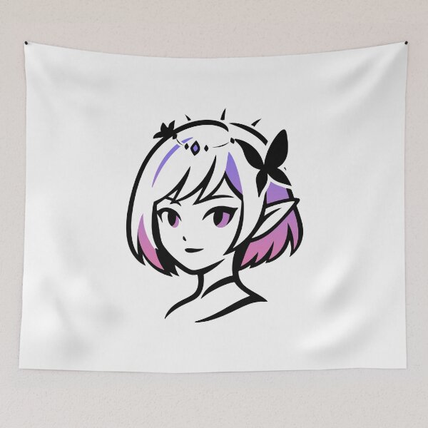Item preview, Castorice Minimalist Portrait | Honkai Star Rail designed and sold by pick-o-print.