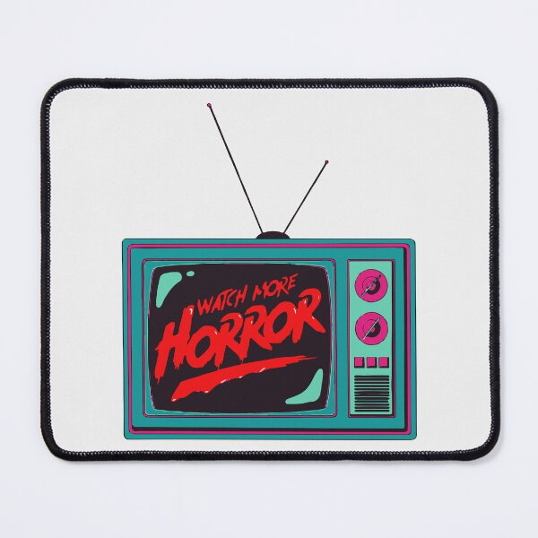Item preview, Retro Horror TV Illustration designed and sold by -DEEWOLF-.