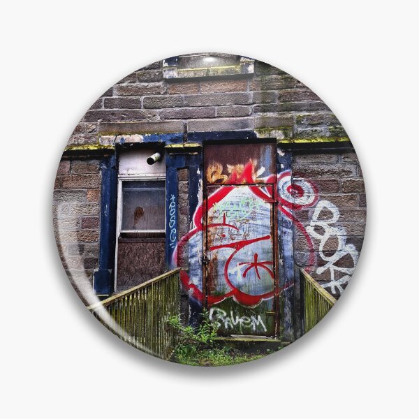 Item preview, Abandoned Graffiti Doorway - Photo designed and sold by GenAumonier.