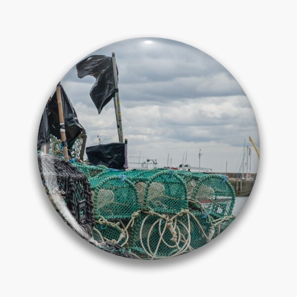 Item preview, Crab and lobster pots in Scarborough Harbour designed and sold by yackers1.