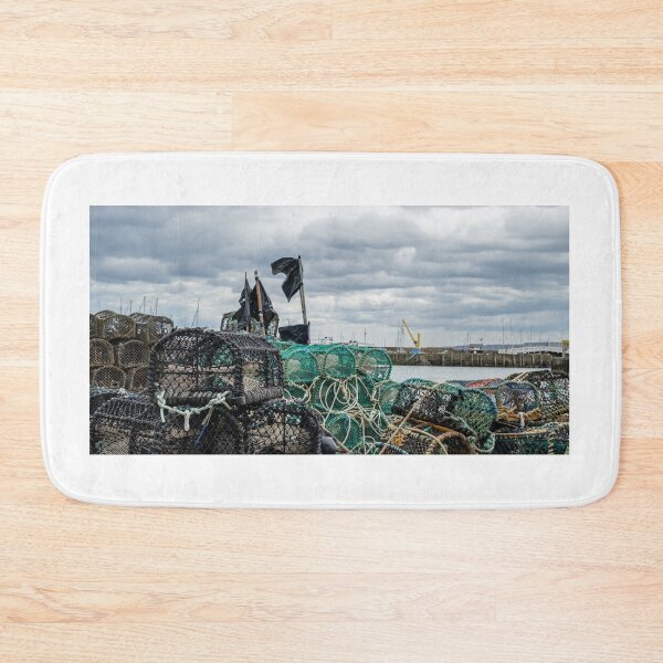 Item preview, Crab and lobster pots in Scarborough Harbour designed and sold by yackers1.