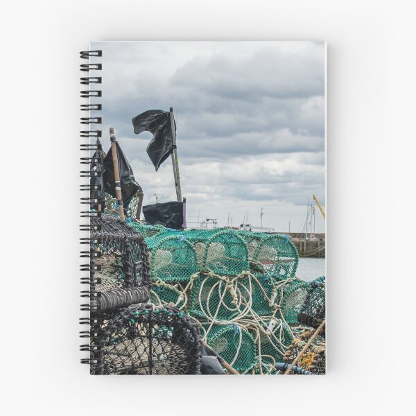 Item preview, Crab and lobster pots in Scarborough Harbour designed and sold by yackers1.