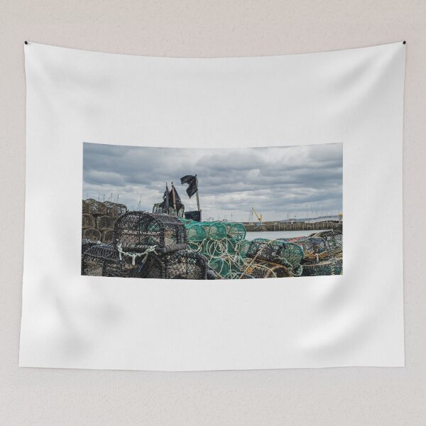 Item preview, Crab and lobster pots in Scarborough Harbour designed and sold by yackers1.