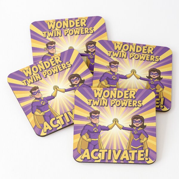 Item preview, Wonder Twins Power Activate Classic T-Shirt designed and sold by GeniePixel.