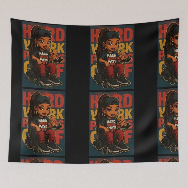 Item preview, Hard work pays off Mabel inc designed and sold by NEO Jason vamp GO FOR PEACE AND UNITY.