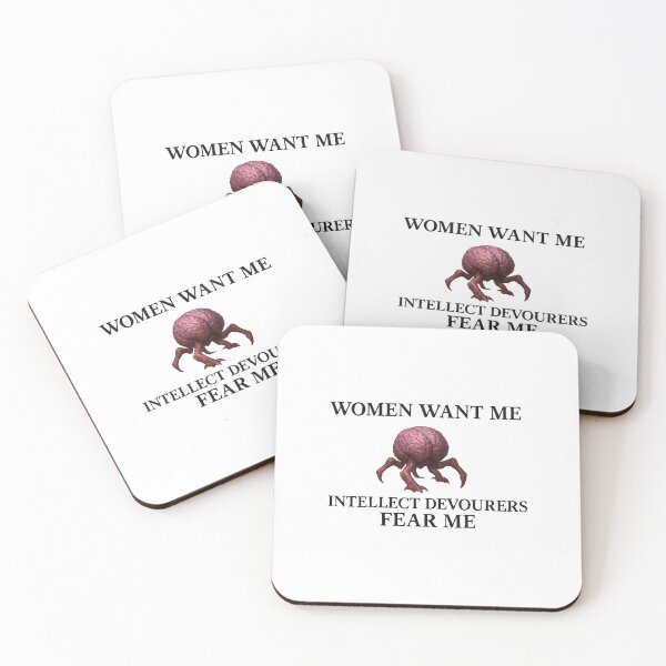 Item preview, Women Want Me Fish Fear Me Meme Baldur’s Gate 3 Edition Intellect Devourer designed and sold by artvoidz.