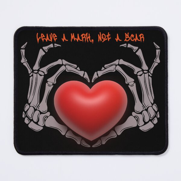 Item preview, Halloween Heart Skeleton designed and sold by AgaArtStudio.
