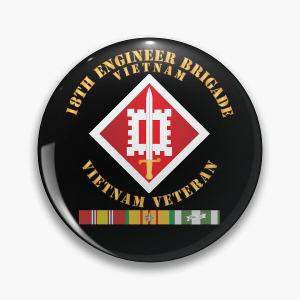 Item preview, Army - 18th Engineer Brigade w SVC Ribbons X 300 designed and sold by Military Insignia Products.