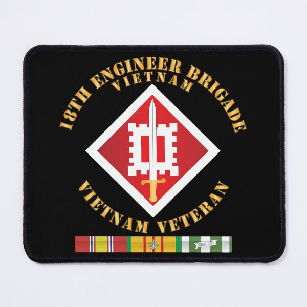 Item preview, Army - 18th Engineer Brigade w SVC Ribbons X 300 designed and sold by Military Insignia Products.