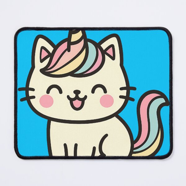 Item preview, Rainbow Unicorn Cat designed and sold by kyokugen.