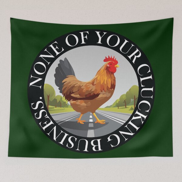Item preview, Why did the chicken cross the road? designed and sold by Bevatron.
