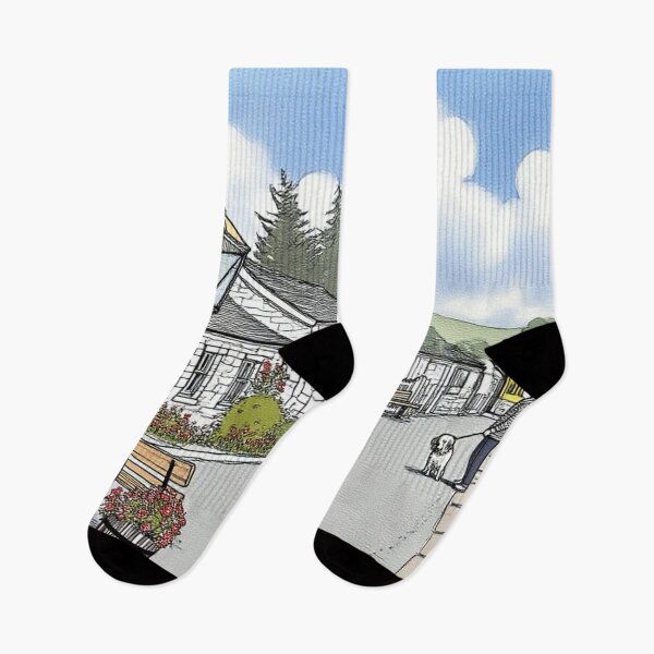 Item preview,  Staverton Station2(watercolour + AI) designed and sold by artsmeow.