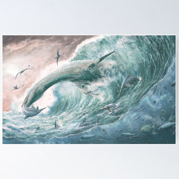 Item preview, Jurassic marine scene designed and sold by MarkWitton.