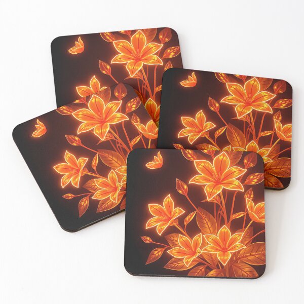 Item preview, Bright glowing lilies designed and sold by SpeckAndLook.
