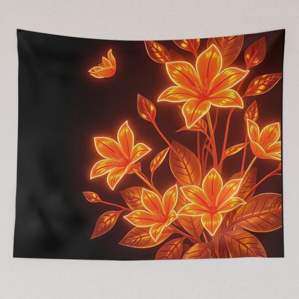 Item preview, Bright glowing lilies designed and sold by SpeckAndLook.