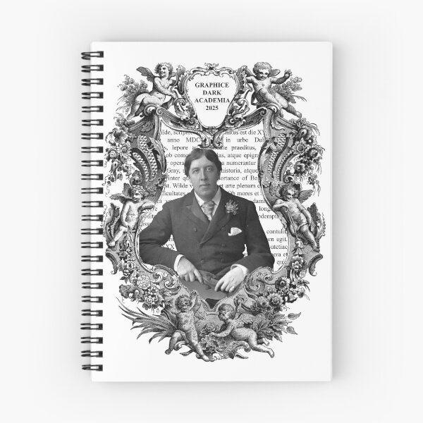 Item preview, Oscar Wilde | Dark Academia | Coat of arms designed and sold by Graphice Atelier.