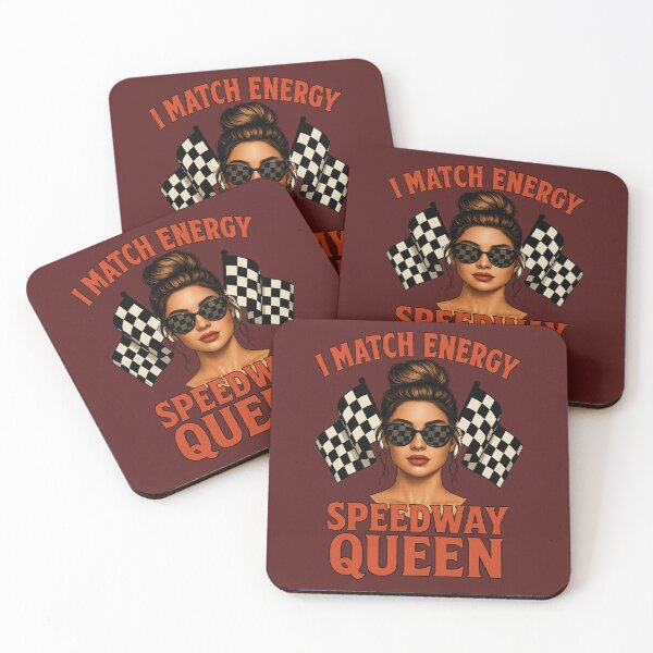 Item preview, Speedway Queen – Funny Racing Sass designed and sold by I AM BRO.
