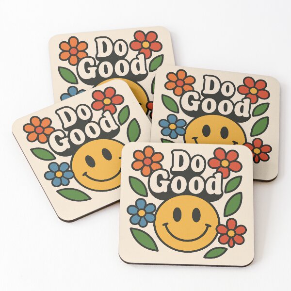 Item preview, Do Good Flowers Smiley designed and sold by Signature21.