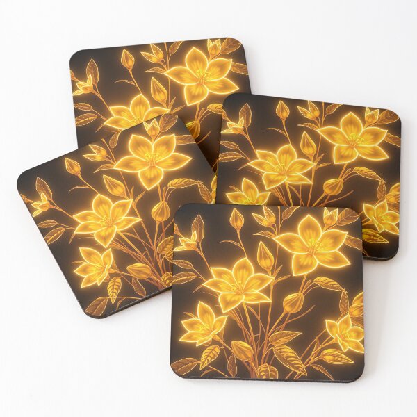 Item preview, Golden lilies designed and sold by SpeckAndLook.