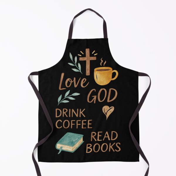 Item preview, Love God • Drink Coffee • Read Books – Boho Watercolor Edition designed and sold by teevoxx.