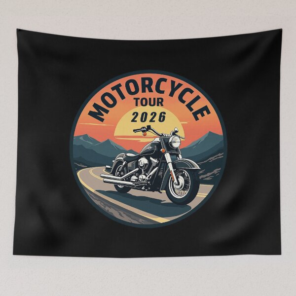 Item preview, Motorcycle tour 2026 – Off to adventure designed and sold by Hans-Design.