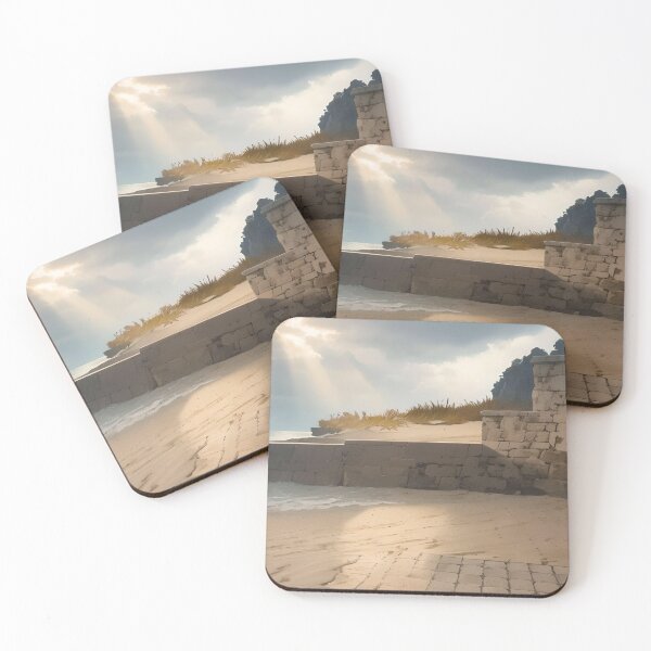 Item preview, Forgotten Beach Terrace – Silence and Light designed and sold by MyyVibe.