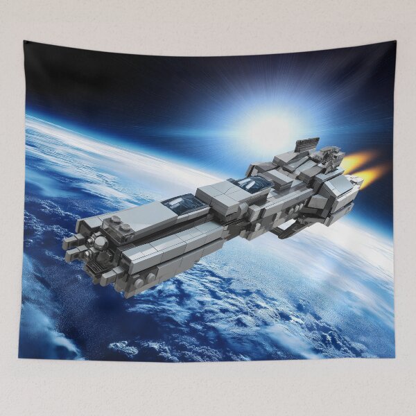 Item preview, Lego Frigate designed and sold by grimdank-ai-art.