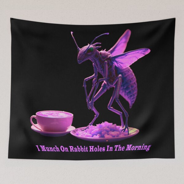 Item preview, I Munch On Rabbit Holes In The Morning 2 designed and sold by AluArtz.