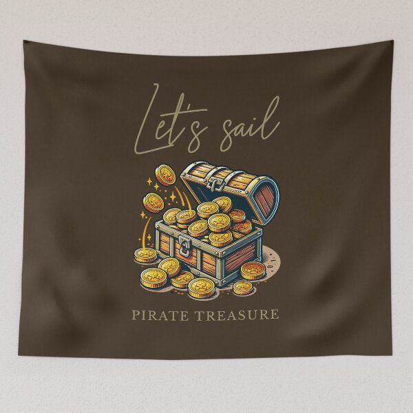 Item preview, Pirate treasure, designed and sold by wildforcedesign.
