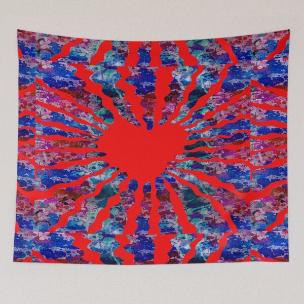 Item preview, Abstract Heartburst with Colorful Splatter designed and sold by Groovy Looks.