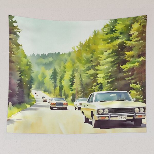 Item preview, Shaving a Line of Tarmac designed and sold by RCWatercolours.