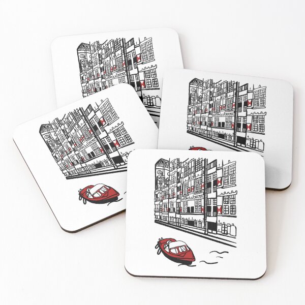 Item preview, Charming Dutch Facades – Traditional Homes Along the Canals of the Netherlands designed and sold by Tropical Blood.