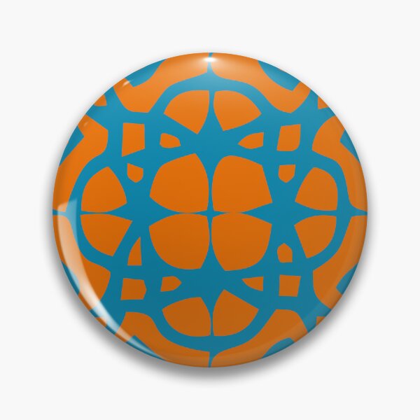 Item preview, Orange Fractal Window and Glasto designed and sold by TresCeroTres.